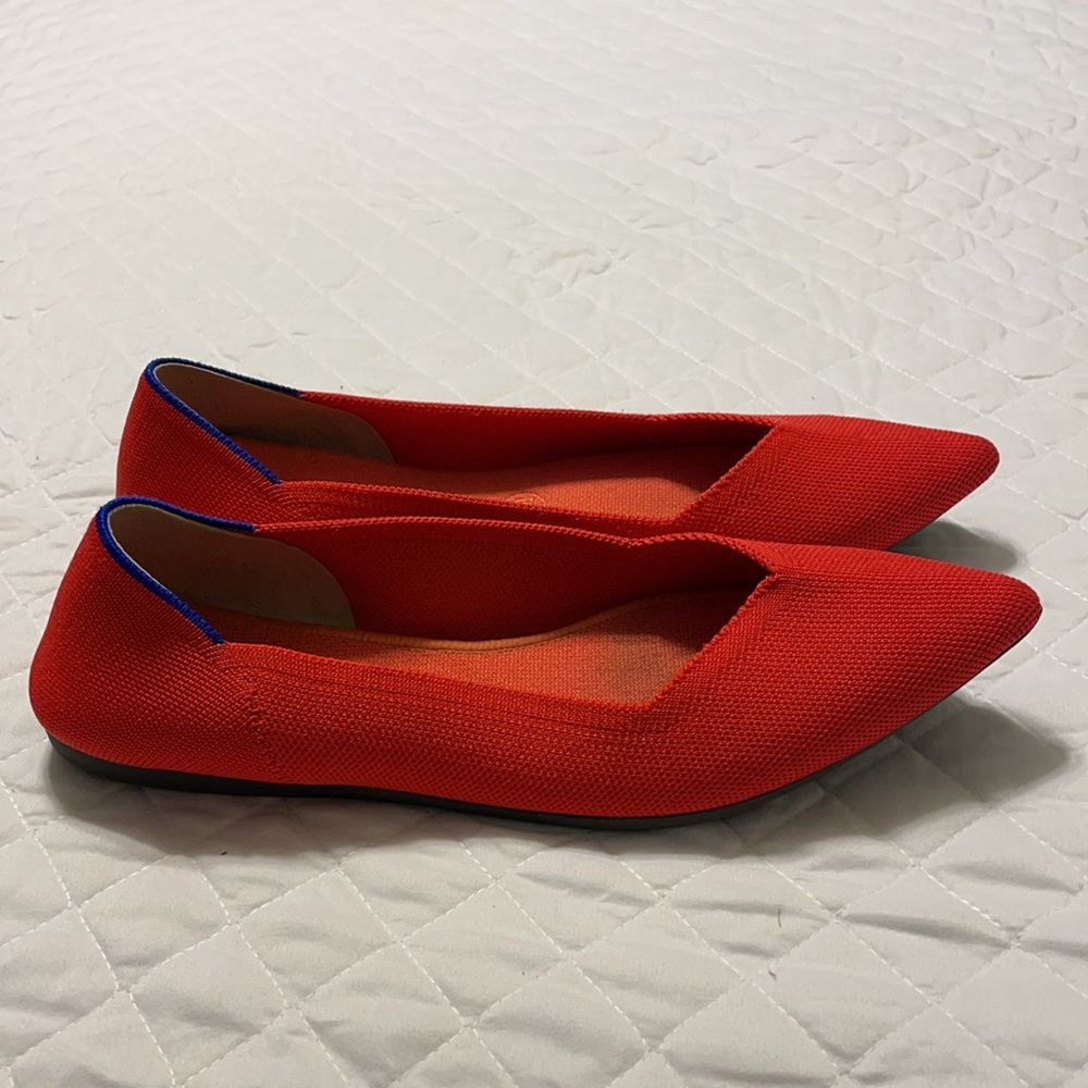 Rothy’s Red Points Size 10.5 / Eu 41.5 - image 3